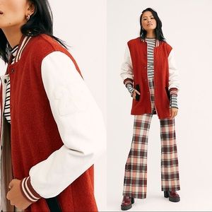 NEW Free People “Guess Again” Crew Jacket